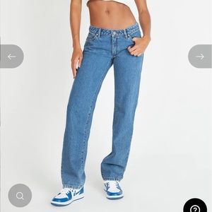Abrand low rise jeans